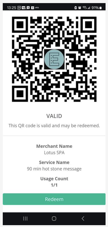 CRM-Reward Redemptions with QR Codes