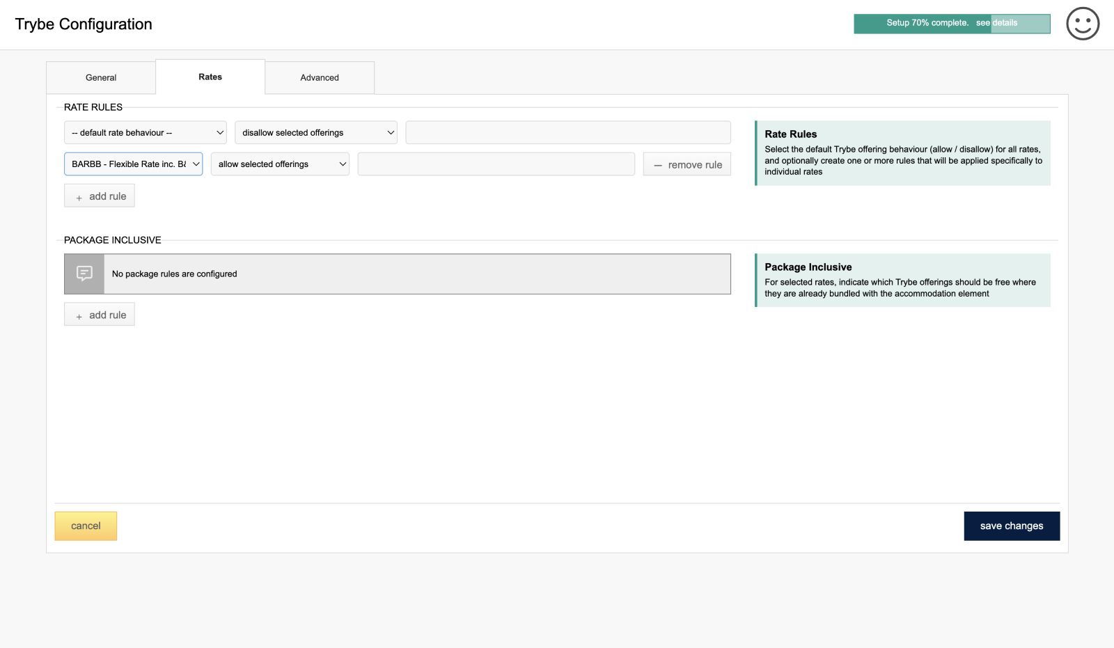 Trybe Integration with SHR BE