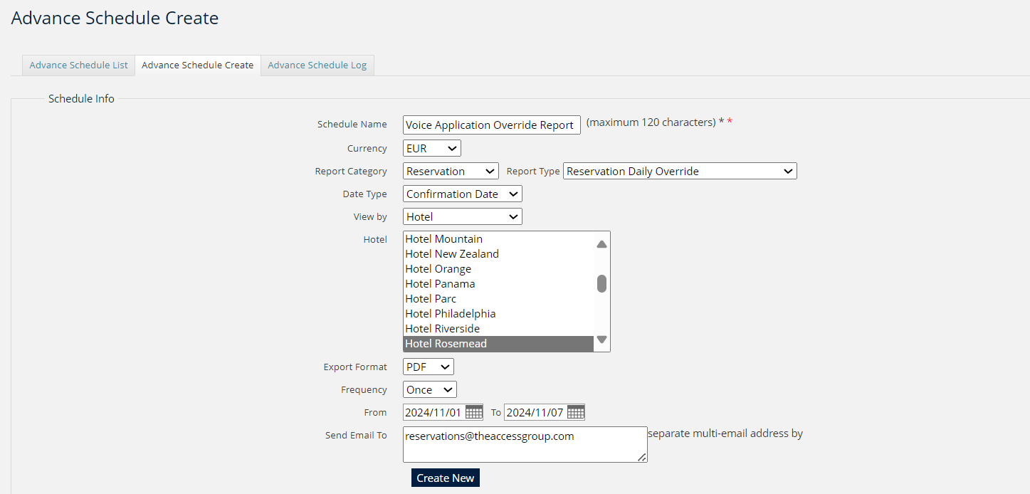 CRS-CRO Voice - Dashboard Display & Reporting