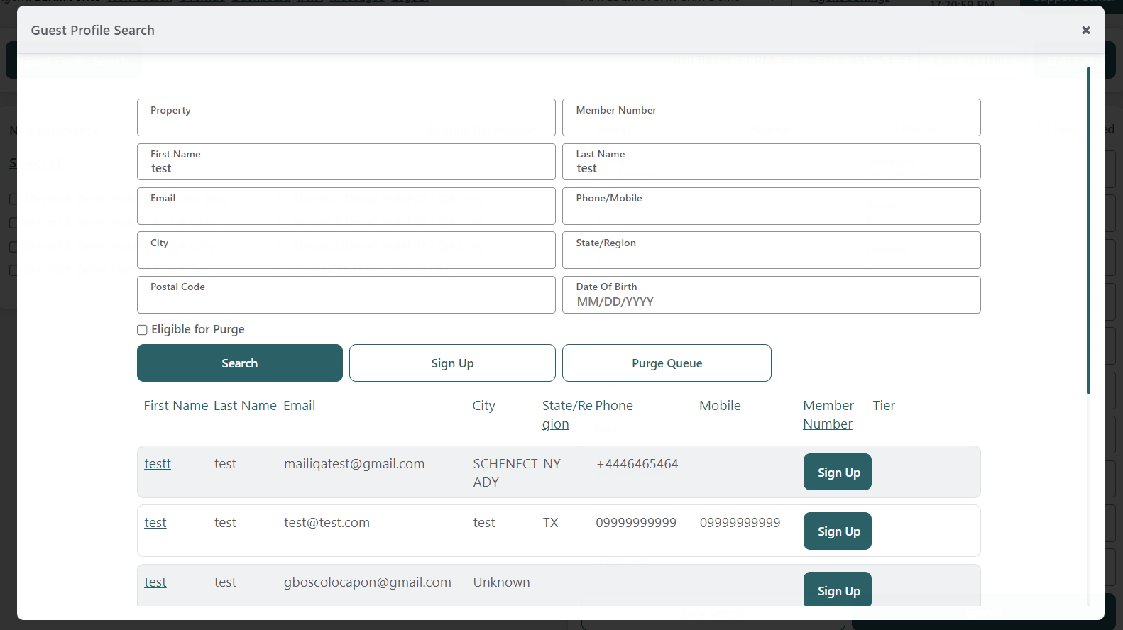 CRM-Guest Profile Lookup & Member Creation in the CRO Voice Application
