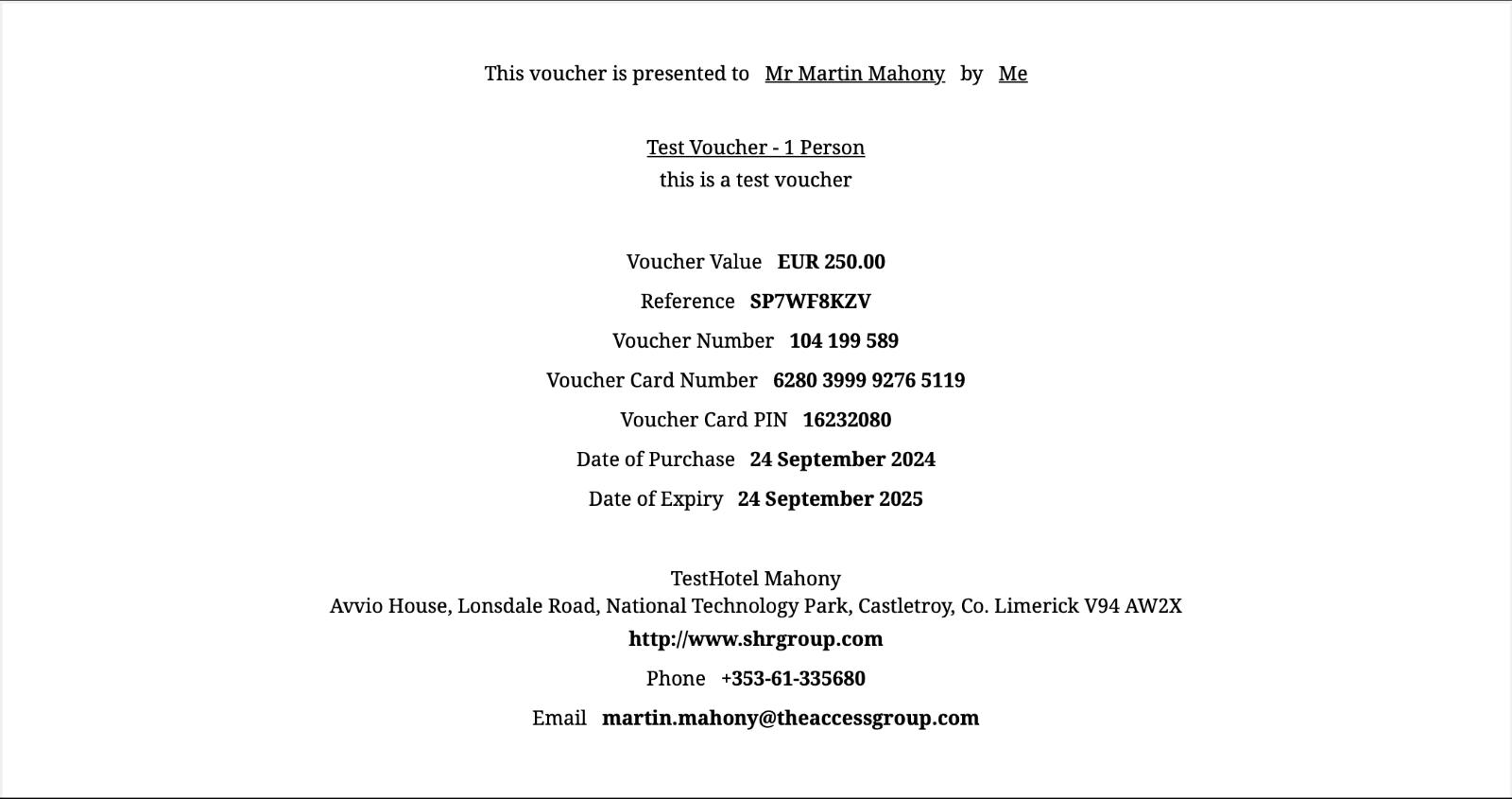 SHR BE-Booking Engine Enhancements - December 2024