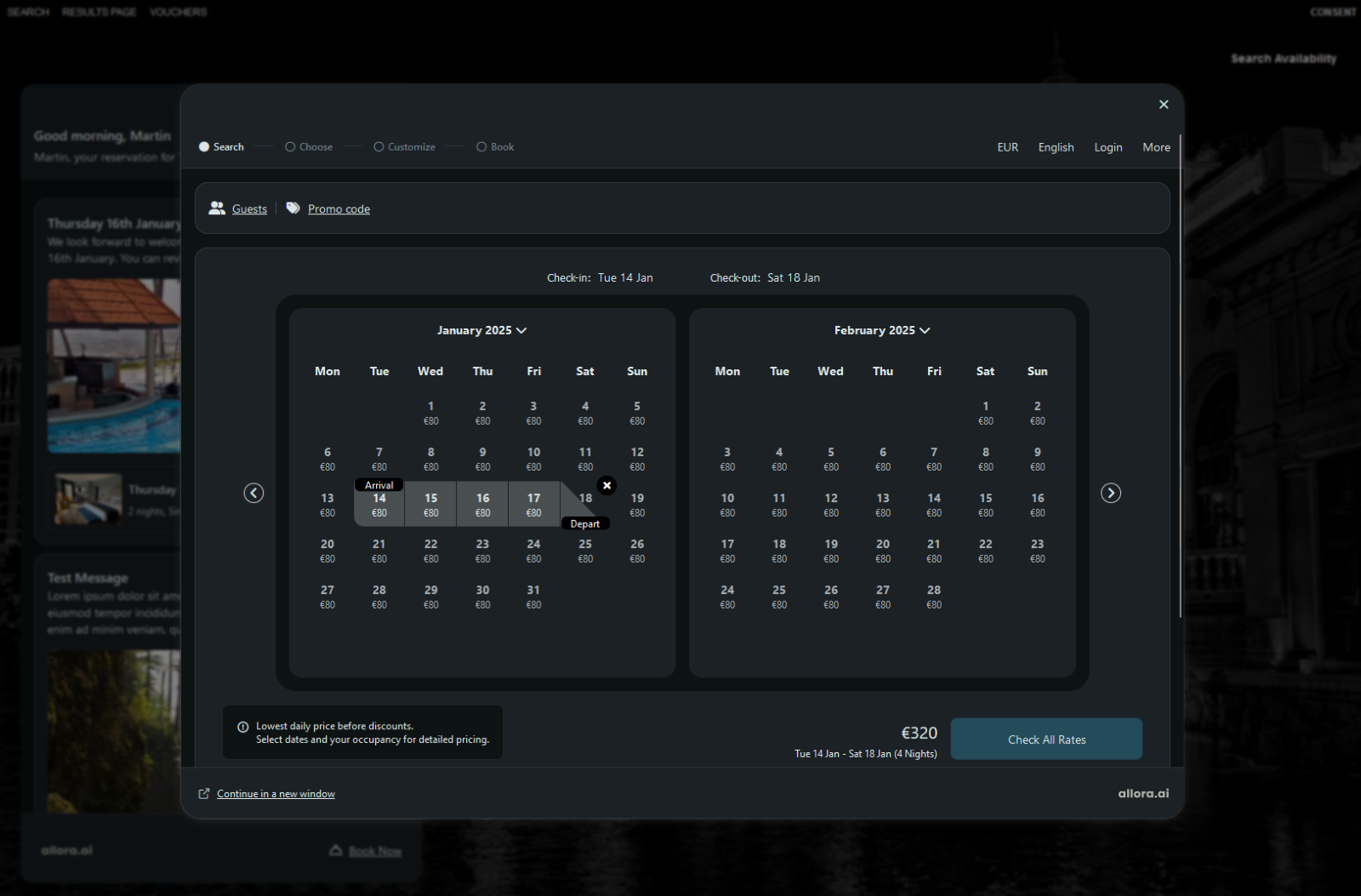 SHR BE-Booking Engine Enhancements - December 2024