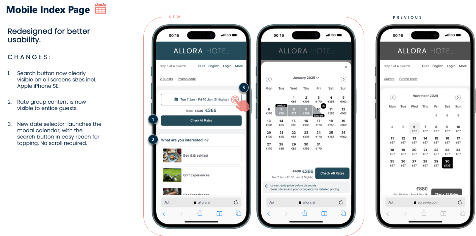 SHR BE-Booking Engine Enhancements - December 2024