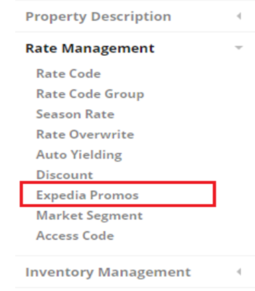 CRS-Expedia Promo API