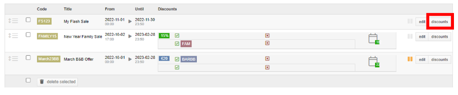 SHR BE-How to set up a Booking Engine Flash Sale in SHR BE