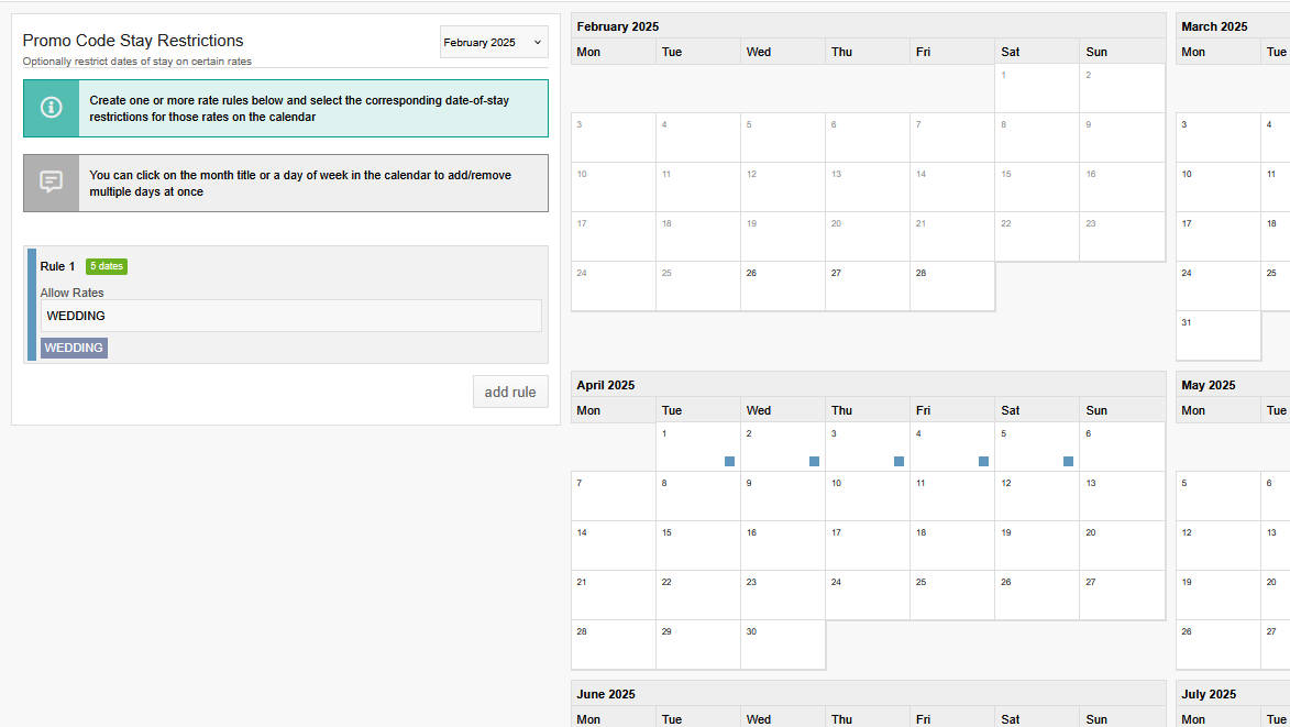 SHR BE-Booking Engine Enhancements - March 2025