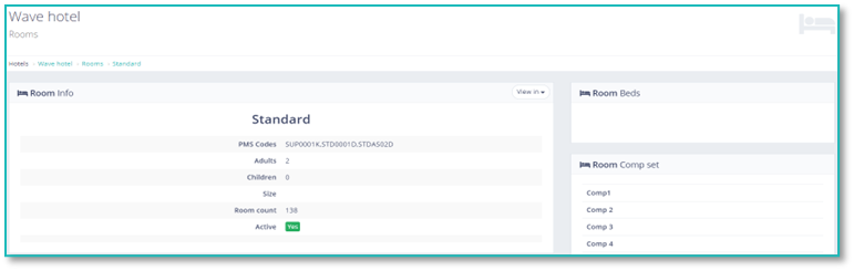 RMS-Management > Rooms and Rooms Out of Order